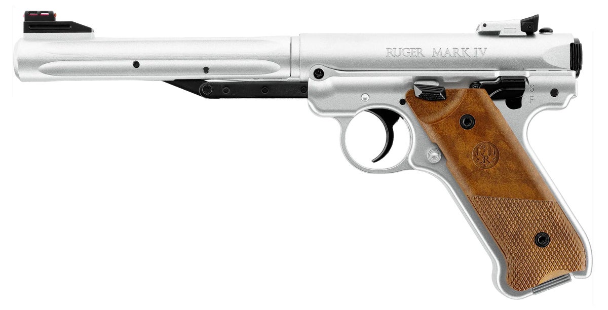 Ruger Mark IV 4,5mm ilmapistooli Stainless | Suomen Ase Budo ja Erä Oy
