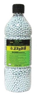 Excel 6000kpl kuula 0,23g pullo
