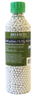 Excel Bio-kuula 0,25g / 3000 kpl:n pullossa, luontoyst&auml;v&auml;llinen