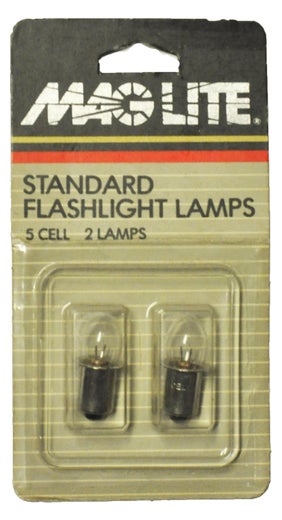 Maglite polttimo Standard 5-Cell C (LR14) & D (LR20) tuplapakkaus