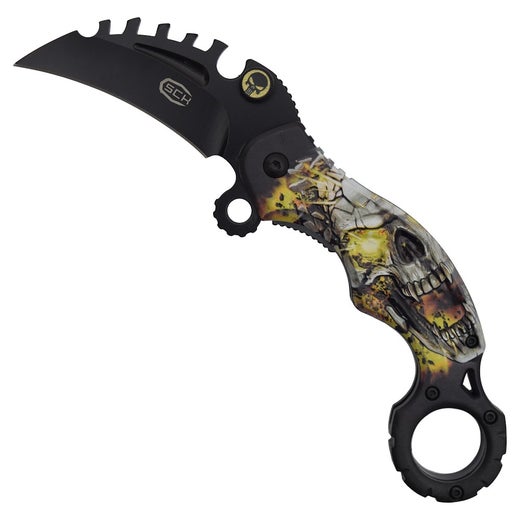 SCK Jousiavusteinen Karambit-Taittoveitsi CW-024-03